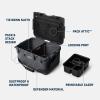 imageYETI LoadOut GoBox 1 Divided Waterproof Cargo Case Dry Box Camera Case Fishing Tackle Box BlackWetlands
