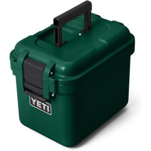 imageYETI LoadOut GoBox 1 Divided Waterproof Cargo Case Dry Box Camera Case Fishing Tackle Box BlackBlack Forest Green