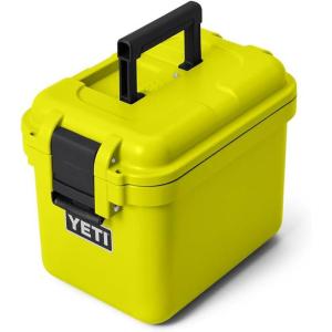 imageYETI LoadOut GoBox 1 Divided Waterproof Cargo Case Dry Box Camera Case Fishing Tackle Box BlackFirefly Yellow