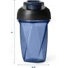 imageYETI Yonder Helimix Vortex Blender Shaker Bottle Holds up to 27oz  No Blending Ball or Whisk  USA Made  Portable Pre Workout Whey Protein Drink Shaker Cup  Dishwasher Safe NavyClear