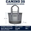imageYETI Camino 35 Carryall with Internal Dividers AllPurpose Utility Boat and Beach Tote Bag Durable WaterproofHarvest Red