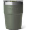 imageYETI Rambler 16 oz Stackable Tumbler Vacuum Insulated Stainless Steel with MagSlider LidCamp GreenFirefly Yellow
