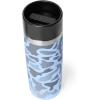 imageYETI Rambler 16 oz Travel Bottle Stainless Steel Vacuum Insulated with Leakproof Commuter Cap Blue CamoBlue Camo