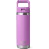 imageYETI Rambler 18 oz Bottle Vacuum Insulated Stainless Steel with Color Matching Straw Cap Solar FlareDesert Bloom