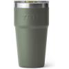 imageYETI Rambler 20 oz Stackable Tumbler Stainless Steel Vacuum Insulated with MagSlider LidCamp GreenFirefly Yellow