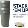 imageYETI Rambler 20 oz Stackable Tumbler Stainless Steel Vacuum Insulated with MagSlider LidCamp GreenFirefly Yellow