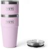 imageYETI Rambler 20 oz Stackable Tumbler Stainless Steel Vacuum Insulated with MagSlider LidCherry Blossom