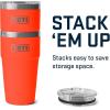 imageYETI Rambler 20 oz Stackable Tumbler Stainless Steel Vacuum Insulated with MagSlider LidSolar Flare