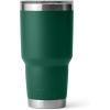 imageYETI Rambler 30 oz Tumbler Stainless Steel Vacuum Insulated with MagSlider Lid Blue CamoBlack Forest Green