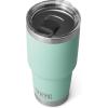 imageYETI Rambler 30 oz Tumbler Stainless Steel Vacuum Insulated with MagSlider Lid Blue CamoSeafoam