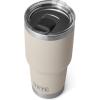 imageYETI Rambler 30 oz Tumbler Stainless Steel Vacuum Insulated with MagSlider Lid Solar FlareCape Taupe
