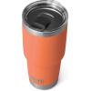 imageYETI Rambler 30 oz Tumbler Stainless Steel Vacuum Insulated with MagSlider Lid Solar FlareHigh Desert Clay