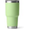 imageYETI Rambler 30 oz Tumbler Stainless Steel Vacuum Insulated with MagSlider Lid Solar FlareKey Lime