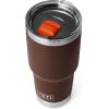 imageYETI Rambler 30 oz Tumbler Stainless Steel Vacuum Insulated with MagSlider Lid Solar FlareWetlands Brown