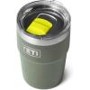 imageYETI Rambler 16 oz Stackable Tumbler Vacuum Insulated Stainless Steel with MagSlider LidCamp GreenFirefly Yellow