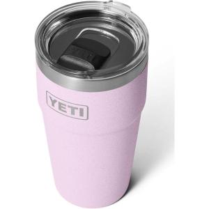 imageYETI Rambler 20 oz Stackable Tumbler Stainless Steel Vacuum Insulated with MagSlider LidCherry Blossom