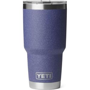 imageYETI Rambler 30 oz Tumbler Stainless Steel Vacuum Insulated with MagSlider Lid Blue CamoMoon Dust  Textured