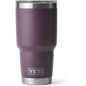 imageYETI Rambler 30 oz Tumbler Stainless Steel Vacuum Insulated with MagSlider Lid Blue CamoNordic Purple