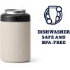imageYETI Rambler 12 oz Colster Can Insulator for Standard Size Cans Solar FlareCape Taupe No Can Insert