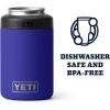 imageYETI Rambler 12 oz Colster Can Insulator for Standard Size Cans Solar FlareOffshore Blue
