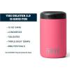 imageYETI Rambler 12 oz Colster Can Insulator for Standard Size Cans Solar FlareTropical Pink No Can Insert