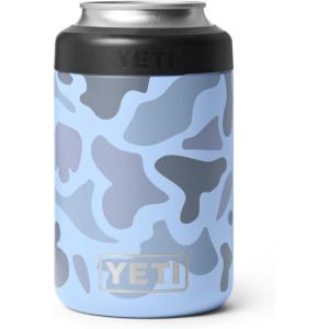 imageYETI Rambler 12 oz Colster Can Insulator for Standard Size Cans Solar FlareBlue Camo No Can Insert