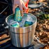 imageYETI BeverageIce Bucket Holds 6 Longnecks or 3 Bottles of WineStainless