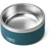 imageYETI Boomer 4 Stainless Steel NonSlip Dog Bowl Holds 32 OuncesAgave Teal