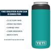 imageYETI Rambler 12 oz Colster Slim Can Insulator for the Slim Hard Seltzer Cans RidgelineAquifer Blue With Can Insert