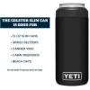 imageYETI Rambler 12 oz Colster Slim Can Insulator for the Slim Hard Seltzer Cans RidgelineBlack With Can Insert