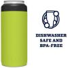 imageYETI Rambler 12 oz Colster Slim Can Insulator for the Slim Hard Seltzer Cans RidgelineChartreuse With Can Insert