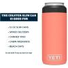 imageYETI Rambler 12 oz Colster Slim Can Insulator for the Slim Hard Seltzer Cans RidgelineCoral With Can Insert