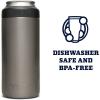 imageYETI Rambler 12 oz Colster Slim Can Insulator for the Slim Hard Seltzer Cans RidgelineGraphite With Can Insert