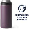 imageYETI Rambler 12 oz Colster Slim Can Insulator for the Slim Hard Seltzer Cans RidgelineNordic Purple With Can Insert