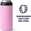 imageYETI Rambler 12 oz Colster Slim Can Insulator for the Slim Hard Seltzer Cans RidgelinePower Pink No Can Insert