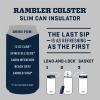 imageYETI Rambler 12 oz Colster Slim Can Insulator for the Slim Hard Seltzer Cans RidgelineSandstone Pink No Can Insert