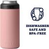 imageYETI Rambler 12 oz Colster Slim Can Insulator for the Slim Hard Seltzer Cans RidgelineSandstone Pink With Can Insert