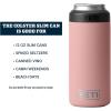 imageYETI Rambler 12 oz Colster Slim Can Insulator for the Slim Hard Seltzer Cans RidgelineSandstone Pink With Can Insert