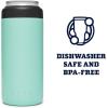imageYETI Rambler 12 oz Colster Slim Can Insulator for the Slim Hard Seltzer Cans RidgelineSeafoam No Can Insert