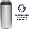 imageYETI Rambler 12 oz Colster Slim Can Insulator for the Slim Hard Seltzer Cans RidgelineStainless No Can Insert