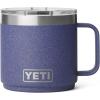 imageYETI Rambler 14 oz Ceramic Lined Stackable Mug Vacuum Insulated Stainless Steel with MagSlider Lid RidgelineMoon Dust  Textured