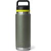 imageYETI Rambler 26 oz Bottle Vacuum Insulated Leakproof Stainless Steel with Chug CapCamp GreenFirefly Yellow