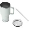 imageYETI Rambler 35 oz Straw Mug 20  DoubleWall Vacuum Insulation for Cold Beverages  Dishwasher Safe  Cupholder Compatible  Reusable Straw  Comfortable Grip Handle  Travel Mug  Cape TaupeRidgeline