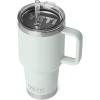 imageYETI Rambler 35 oz Straw Mug 20  DoubleWall Vacuum Insulation for Cold Beverages  Dishwasher Safe  Cupholder Compatible  Reusable Straw  Comfortable Grip Handle  Travel Mug  Cape TaupeRidgeline