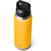 imageYETI Rambler 36 oz Bottle Vacuum Insulated Leakproof Stainless Steel with Chug Cap  Vacuum Insulated Leakproof with Chug CapAlpine Yellow