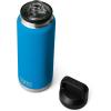 imageYETI Rambler 36 oz Bottle Vacuum Insulated Leakproof Stainless Steel with Chug Cap  Vacuum Insulated Leakproof with Chug CapBig Wave Blue