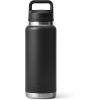 imageYETI Rambler 36 oz Bottle Vacuum Insulated Leakproof Stainless Steel with Chug Cap  Vacuum Insulated Leakproof with Chug CapBlack