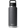 imageYETI Rambler 36 oz Bottle Vacuum Insulated Leakproof Stainless Steel with Chug Cap  Vacuum Insulated Leakproof with Chug CapBlack StoneTextured