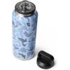 imageYETI Rambler 36 oz Bottle Vacuum Insulated Leakproof Stainless Steel with Chug Cap  Vacuum Insulated Leakproof with Chug CapBlue Camo