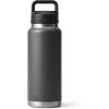 imageYETI Rambler 36 oz Bottle Vacuum Insulated Leakproof Stainless Steel with Chug Cap  Vacuum Insulated Leakproof with Chug CapCharcoal